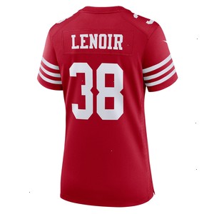 Deommodore Lenoir San Francisco 49ers Nike Women's Game Player Jersey - Scarlet