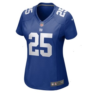 Deonte Banks New York Giants Nike Women's Team Game Jersey - Royal