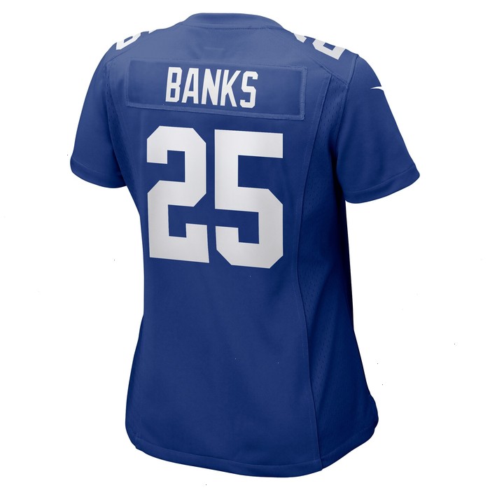 Deonte Banks New York Giants Nike Women's Team Game Jersey - Royal