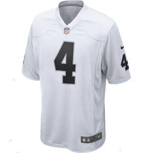 Derek Carr Las Vegas Raiders Nike Game Jersey - White