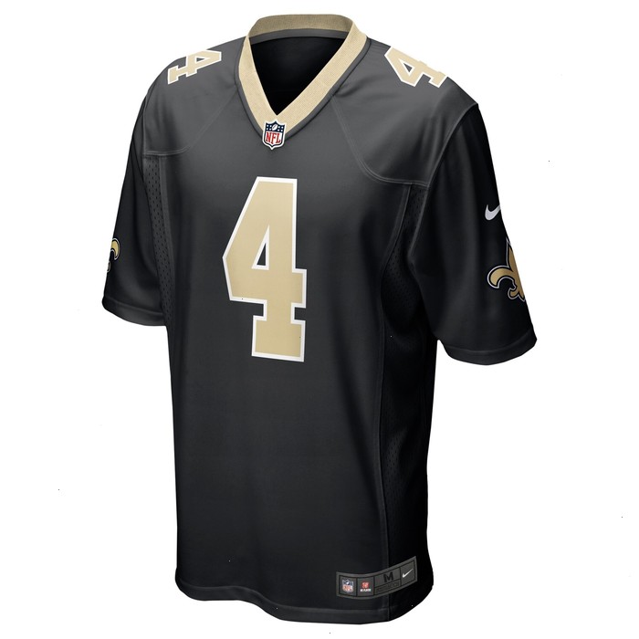 Derek Carr New Orleans Saints Nike Game Jersey - Black