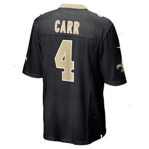 Derek Carr New Orleans Saints Nike Game Jersey - Black V1