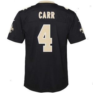 Derek Carr New Orleans Saints Nike Youth Game Jersey - Black