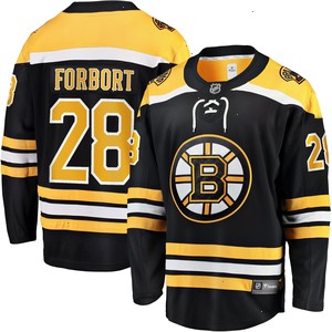 Derek Forbort Boston Bruins Fanatics Branded Home Breakaway Player Jersey - Black