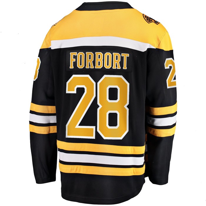 Derek Forbort Boston Bruins Fanatics Branded Home Breakaway Player Jersey - Black