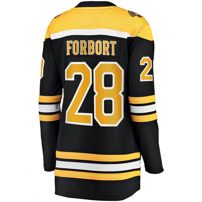 Derek Forbort Boston Bruins Fanatics Branded Women's Home Breakaway Player Jersey - Black