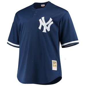 Derek Jeter New York Yankees Mitchell & Ness Big & Tall Batting Practice Replica Player Jersey - Navy