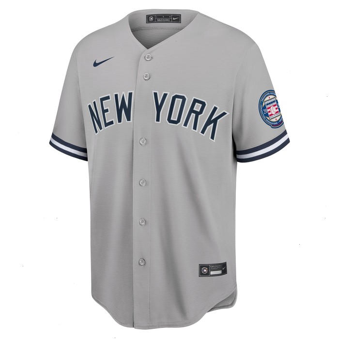 Derek Jeter New York Yankees Nike 2020 Hall of Fame Induction Replica Jersey - Gray