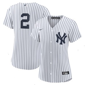 Derek Jeter New York Yankees Nike Women's Home Replica Player Jersey - White/Navy