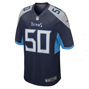 Derick Roberson Tennessee Titans Nike Game Jersey - Navy