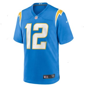 Derius Davis Los Angeles Chargers Nike Team Game Jersey - Powder Blue