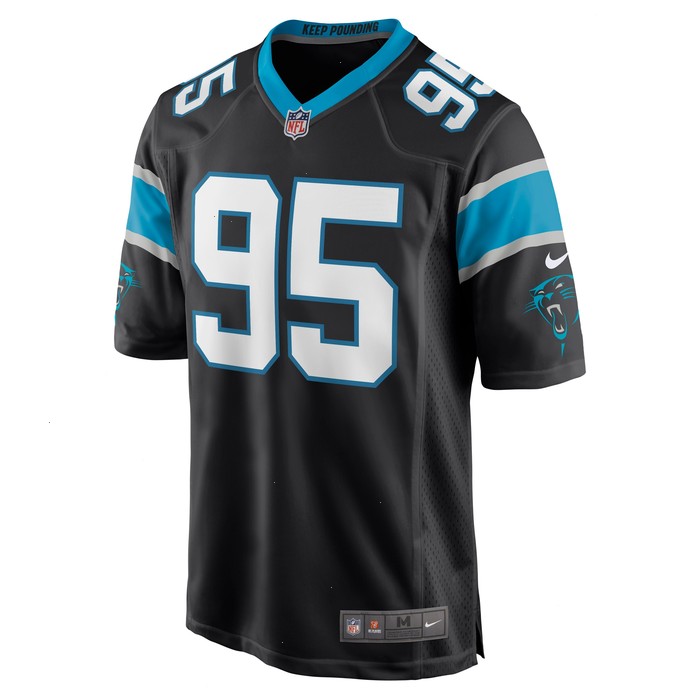 Derrick Brown Carolina Panthers Nike Player Game Jersey - Black