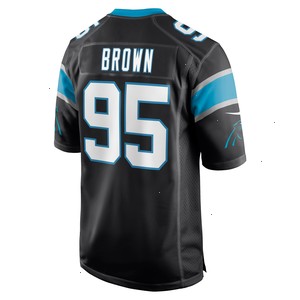 Derrick Brown Carolina Panthers Nike Player Game Jersey - Black