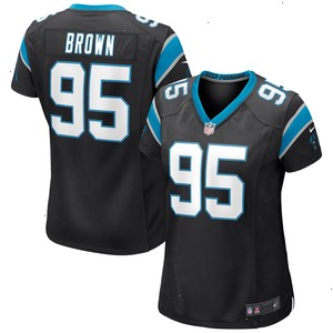 Derrick Brown Carolina Panthers Nike Women's Game Jersey - Black