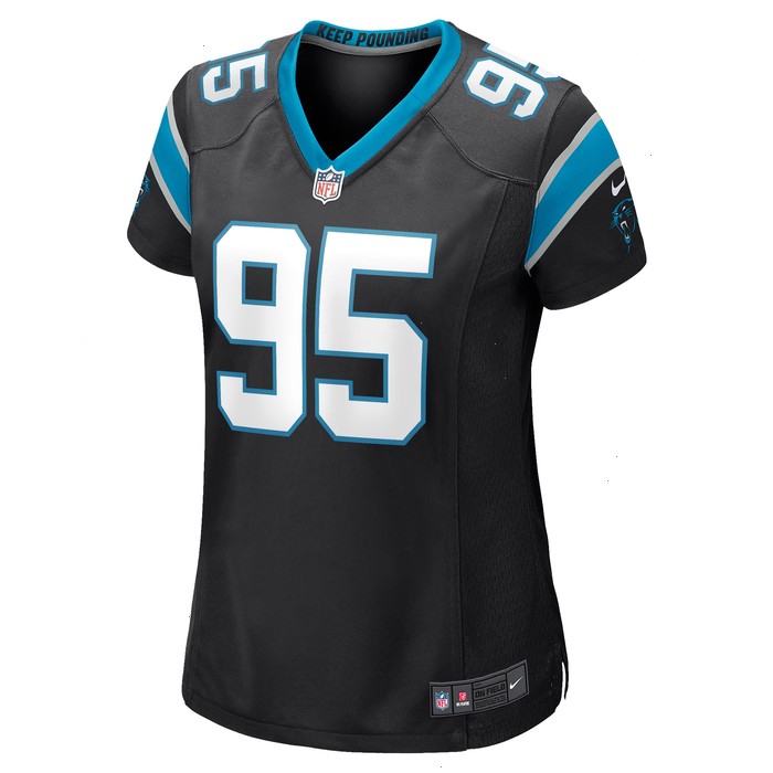 Derrick Brown Carolina Panthers Nike Women's Game Jersey - Black