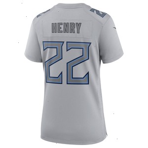 Derrick Henry Tennessee Titans Nike Women's Atmosphere Fashion Game Jersey - Gray