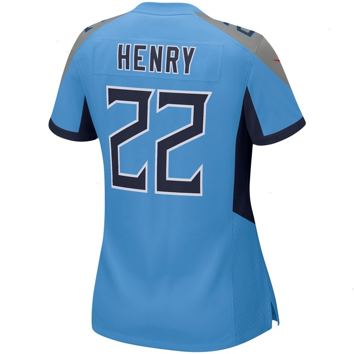 Derrick Henry Tennessee Titans Nike Women's Game Jersey - Light Blue