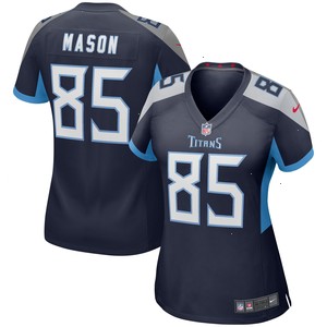 Derrick Mason Tennessee Titans Nike Women's Game Retired Player Jersey - Navy