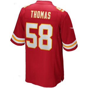 Derrick Thomas Kansas City Chiefs Nike Game Retired Player Jersey - Red