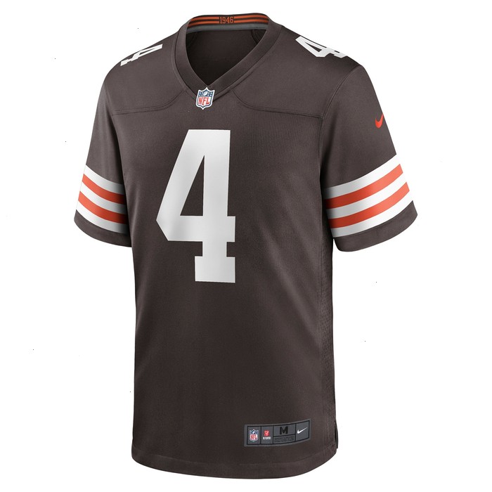 Deshaun Watson Cleveland Browns Nike Game Jersey - Brown V1