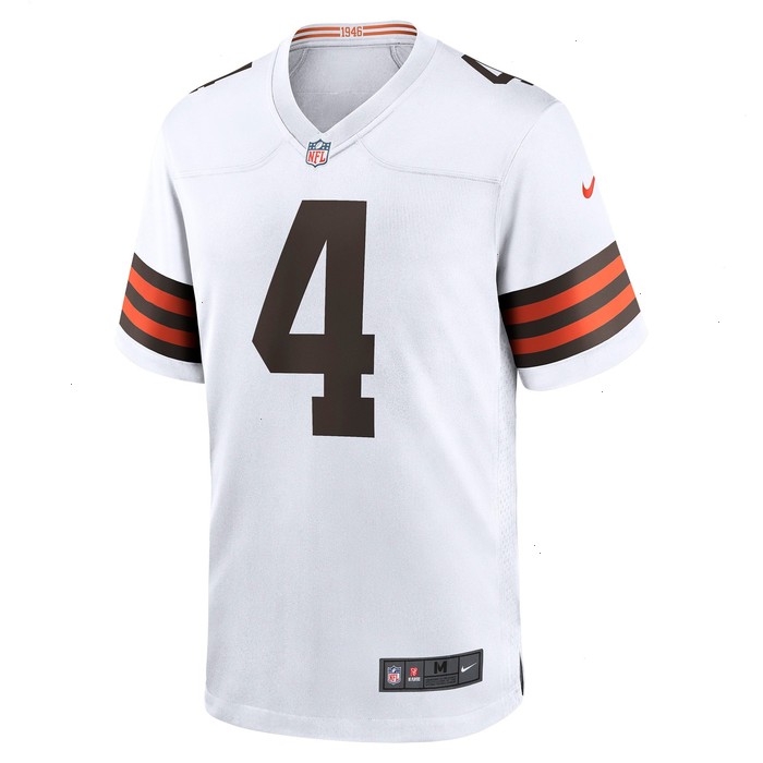 Deshaun Watson Cleveland Browns Nike Game Jersey - White