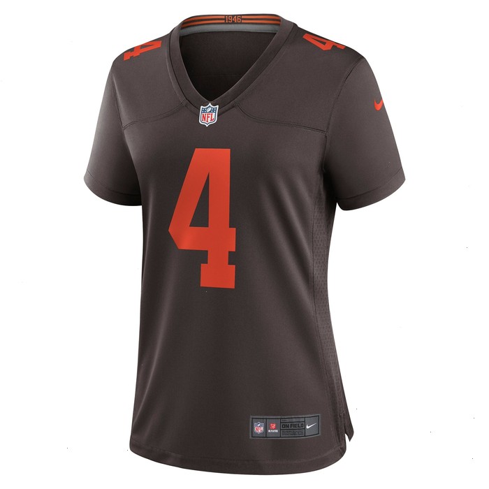 Deshaun Watson Cleveland Browns Nike Women's Player Jersey - Brown