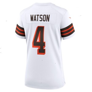 Deshaun Watson Cleveland Browns Nike Women's Player Jersey - White