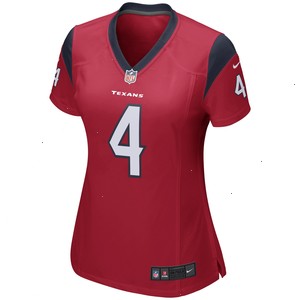 Deshaun Watson Houston Texans Nike Women's Team Color Game Jersey - Red