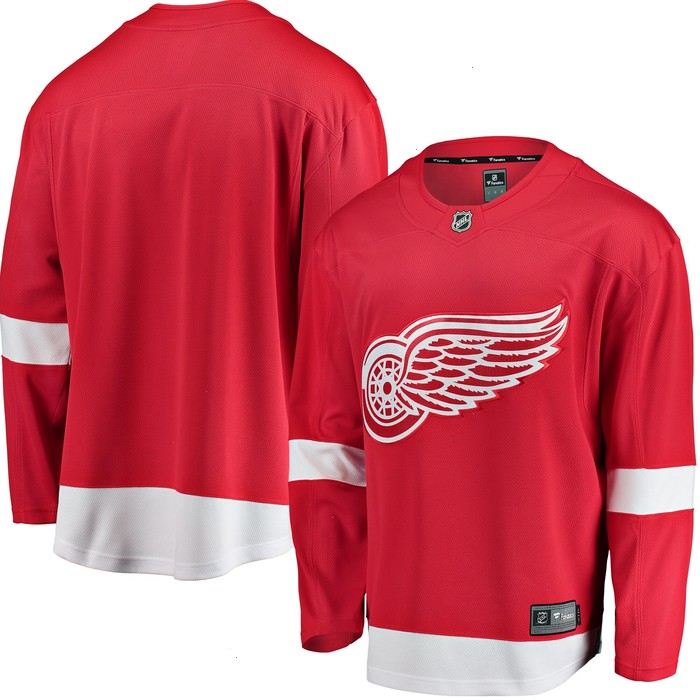 Detroit Red Wings Fanatics Branded Breakaway Home Jersey - Red