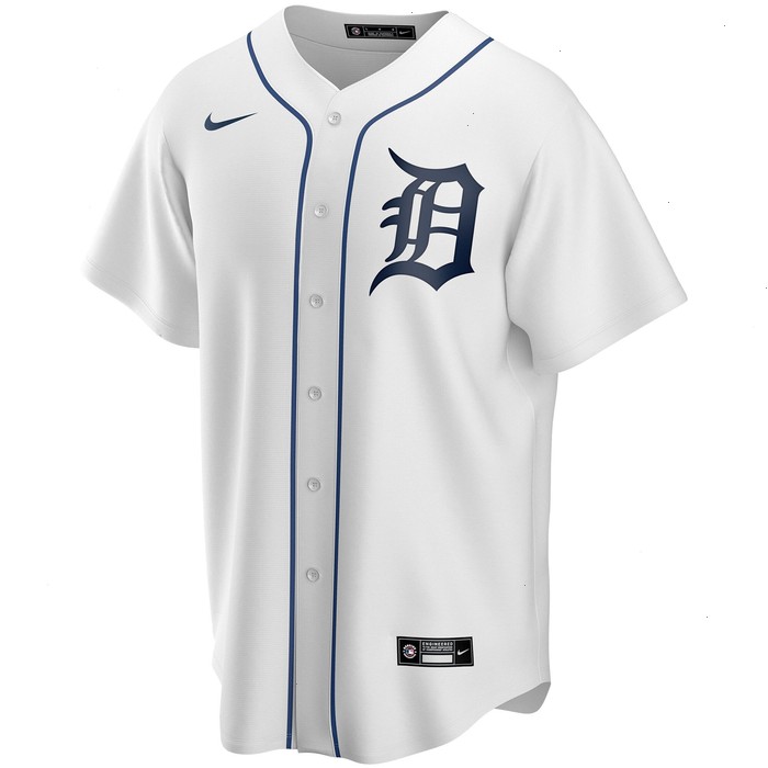 Detroit Tigers Nike Home Pick-A-Player Retired Roster Replica Jersey - White