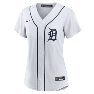 Detroit Tigers Nike Women's Home Replica Team Jersey - White