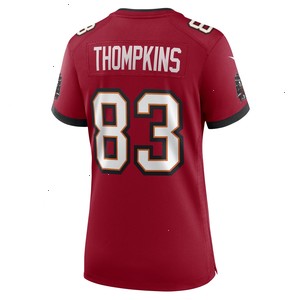 Deven Thompkins Tampa Bay Buccaneers Nike Women's Game Player Jersey - Red