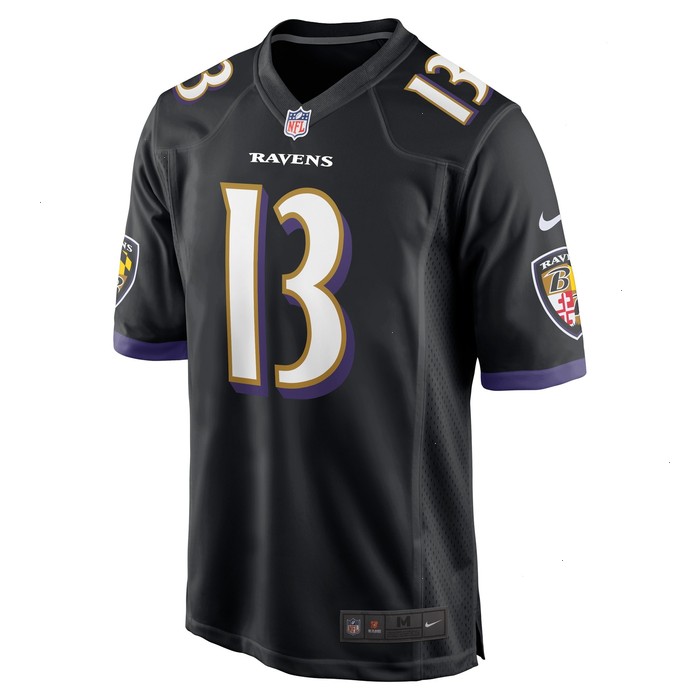 Devin Duvernay Baltimore Ravens Nike Game Player Jersey - Black