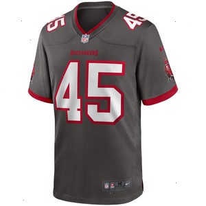 Devin White Tampa Bay Buccaneers Nike Game Jersey - Pewter