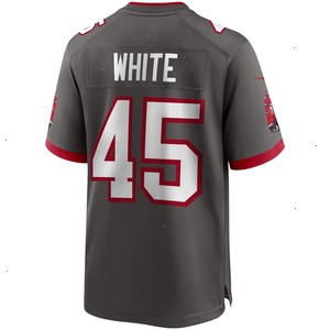 Devin White Tampa Bay Buccaneers Nike Game Jersey - Pewter