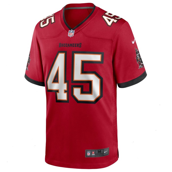 Devin White Tampa Bay Buccaneers Nike Game Player Jersey - Red