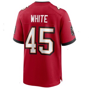 Devin White Tampa Bay Buccaneers Nike Game Player Jersey - Red