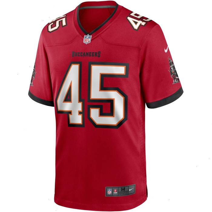 Devin White Tampa Bay Buccaneers Nike Player Game Jersey - Red