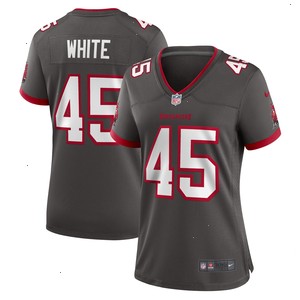 Devin White Tampa Bay Buccaneers Nike Women's Game Jersey - Pewter