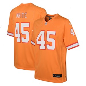 Devin White Tampa Bay Buccaneers Nike Youth Game Jersey - Orange