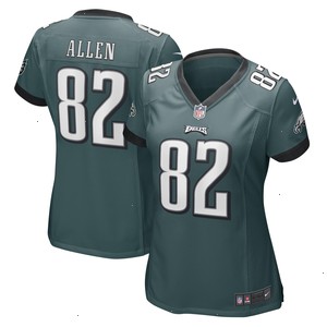 Devon Allen Philadelphia Eagles Nike Women's Game Player Jersey - Midnight Green