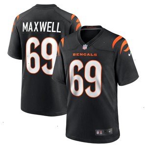 Devonnsha Maxwell Cincinnati Bengals Nike Team Game Jersey - Black