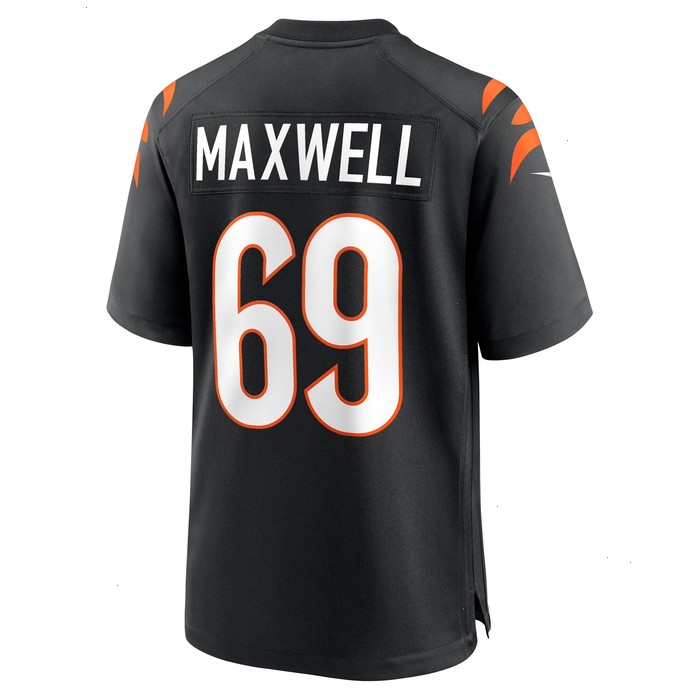 Devonnsha Maxwell Cincinnati Bengals Nike Team Game Jersey - Black