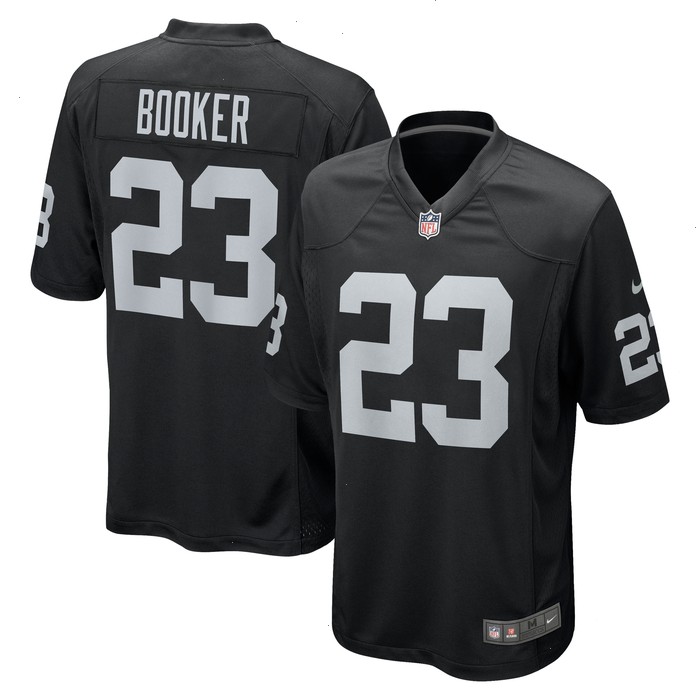 Devontae Booker Las Vegas Raiders Nike Team Game Jersey - Black