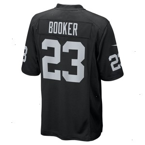 Devontae Booker Las Vegas Raiders Nike Team Game Jersey - Black