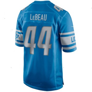 Dick LeBeau Detroit Lions Nike Game Retired Player Jersey - Blue