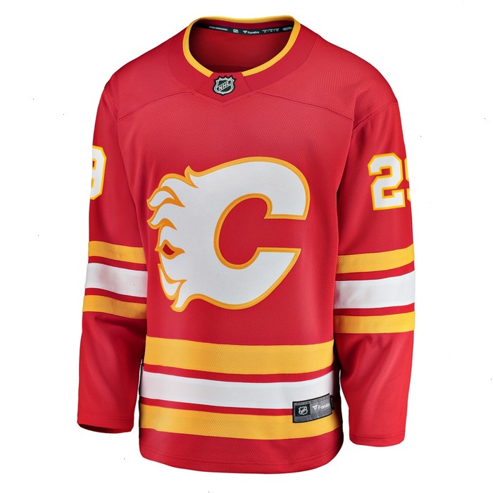 Dillon Dube Calgary Flames Fanatics Branded Home Breakaway Player Jersey - Red