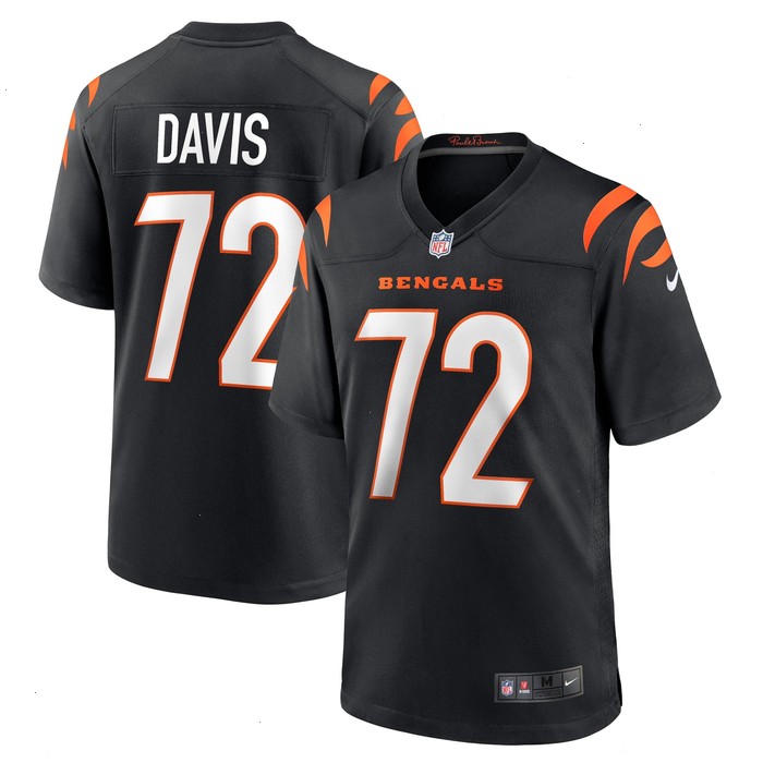 Domenique Davis Cincinnati Bengals Nike Game Player Jersey - Black