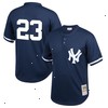 Don Mattingly New York Yankees Mitchell & Ness Youth Cooperstown Collection Mesh Batting Practice Jersey - Navy