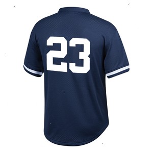 Don Mattingly New York Yankees Mitchell & Ness Youth Cooperstown Collection Mesh Batting Practice Jersey - Navy